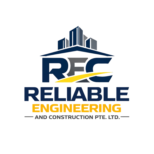 Reliable Engineering and Construction Logo